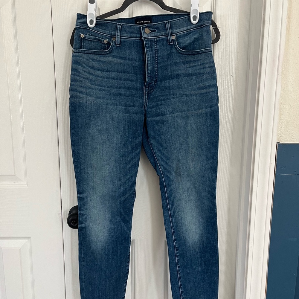 Lucky Brand Blue Skinny Jeans with Stretch